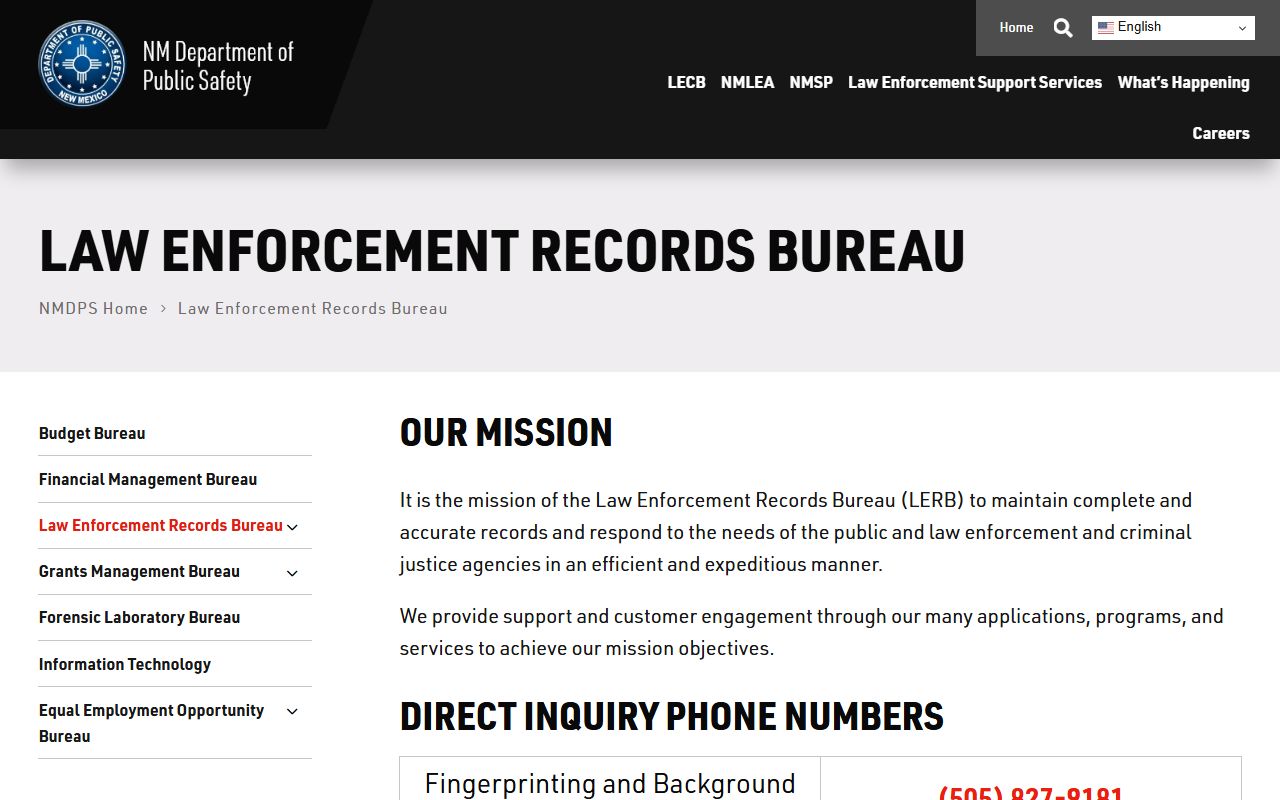 Quay County criminal court records New Mexico DPS records bureau