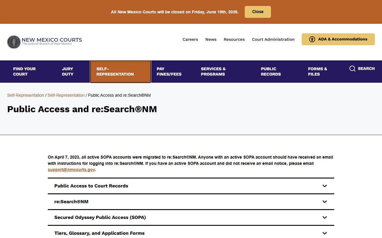 Quay County court records public access and researchNM explanation