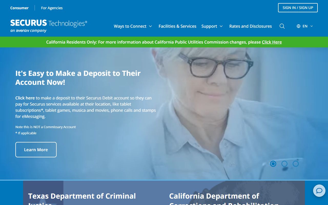 Quay County inmate records and Securus phone service portal